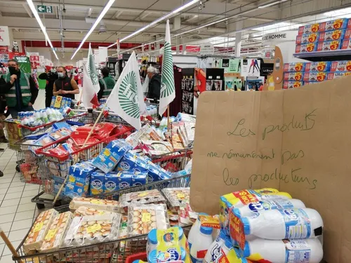 Agriculture. La FDSEA 49 met de nouveau la pression aux grandes...